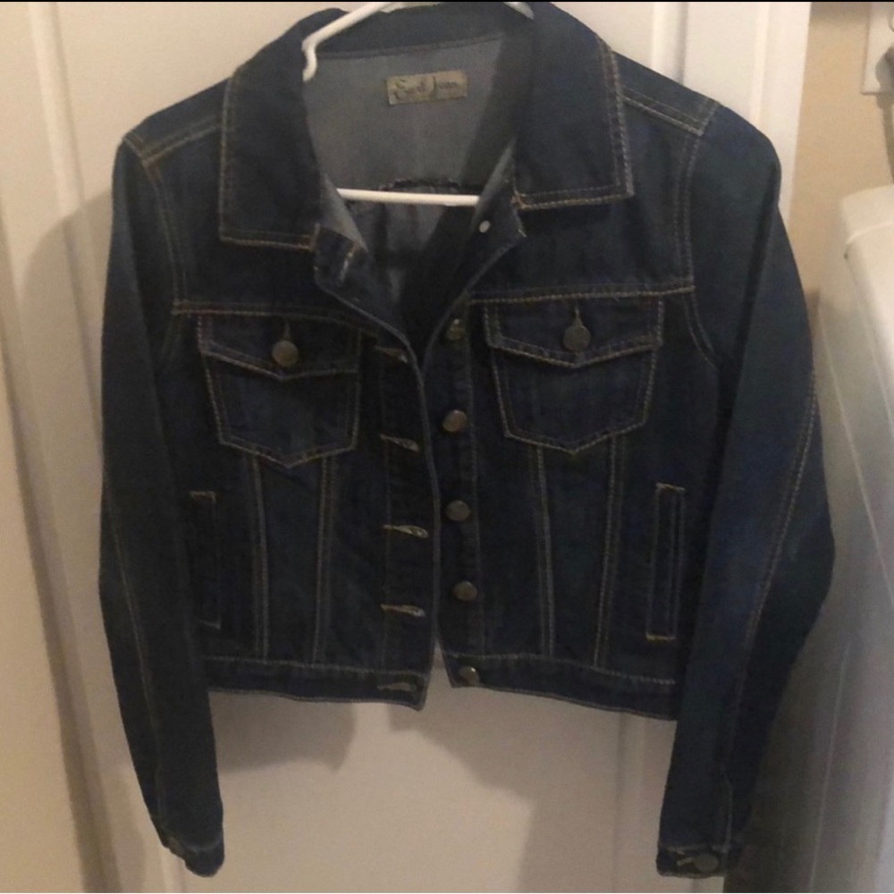 Earl Jean Jacket Ladies Size Small like new